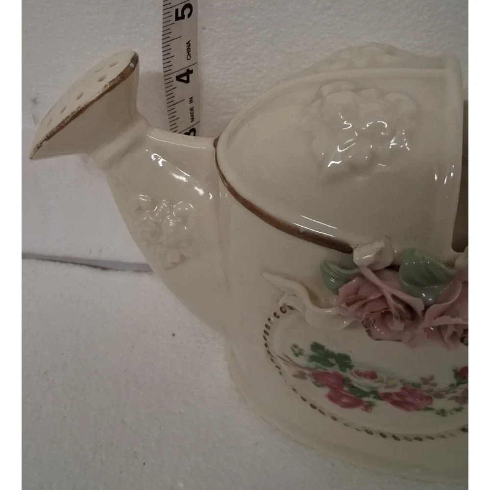 Water Pitcher White Porcelain Cute Flower Vase flowers 5.5